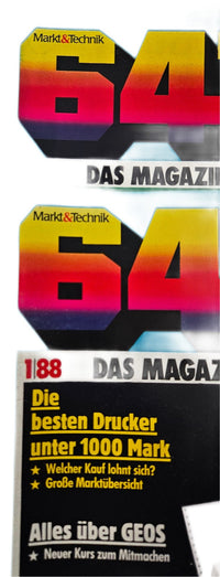 64ér Zeitschriften Sammlung - 1986/87/88 + Sonderausgaben - 27 Zeitschriften