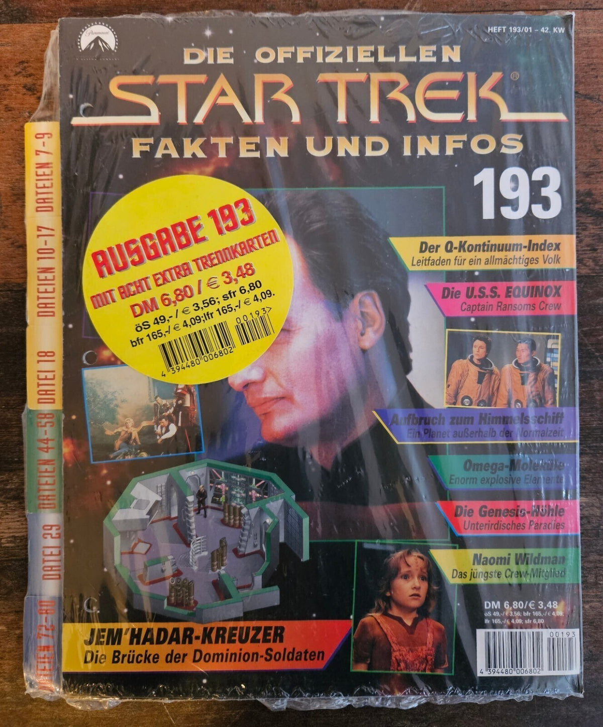 Star Trek Die Offizielen Fakten und Infos # 193 - NEU -