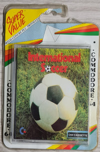 International Soccer - Commodore 64/128 Tape - NEU -