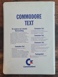 Commodore Text -  Commodore 64 /C64/128/ Diskette