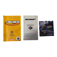 F-1 World Grand Prix  - Nintendo 64 - N64 - OVP - Player Choice