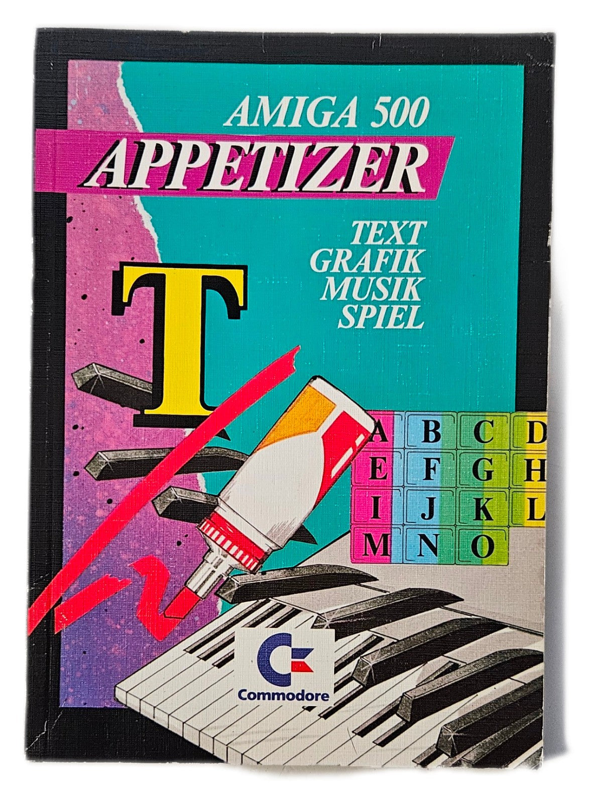 Amiga 500 Appetizer Handbuch - Text,Grafik,Musik,Spiel - Commodore Amiga