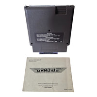 Gradius - Nintendo NES - Cartridge +Anleitung