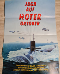 Jagd auf Roter Oktober - Commodore 64/128 Diskette