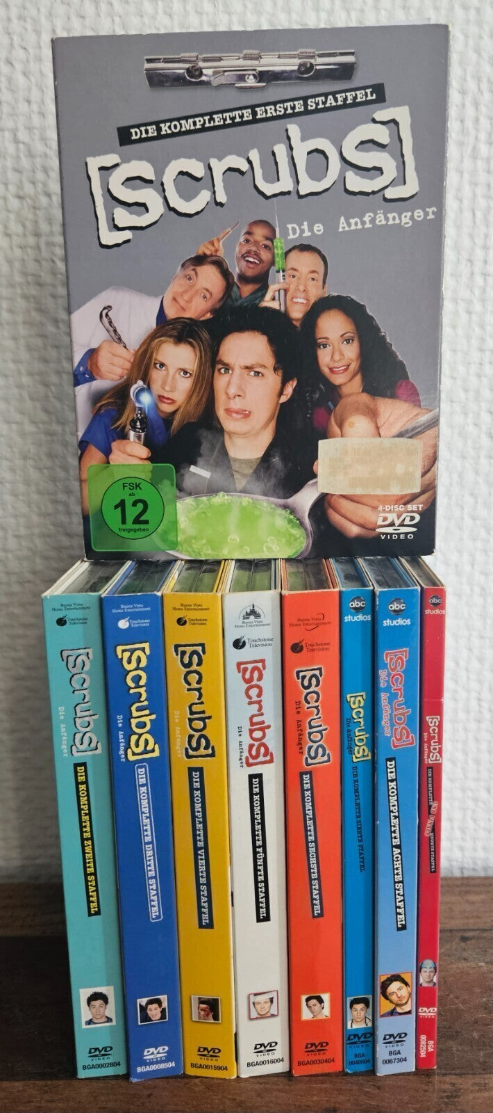 SCRUBS - Die Anfänger - Staffel 1-9 Komplett  - DVD