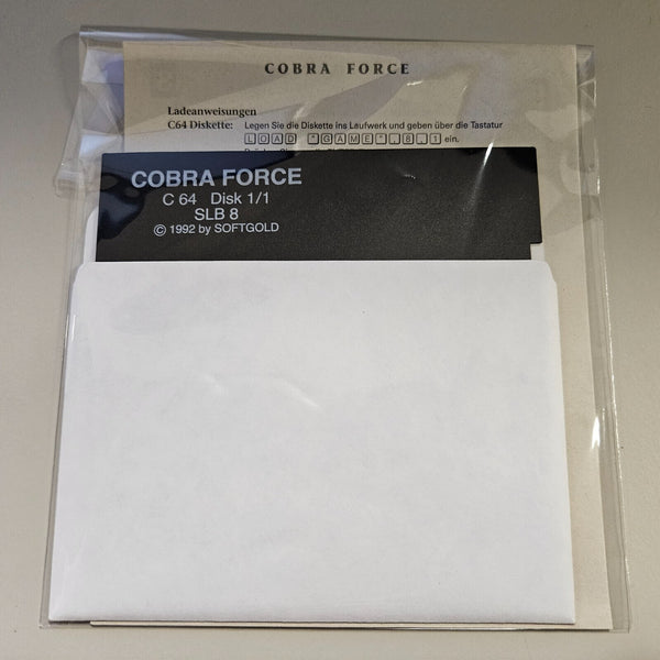 Cobra Force  - Commodore 64/128 - Diskette