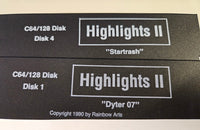 Highlights II - Rainbow Arts -  Commodore 64/128 - Diskette