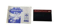 Fire & Forget II -Sega Master System