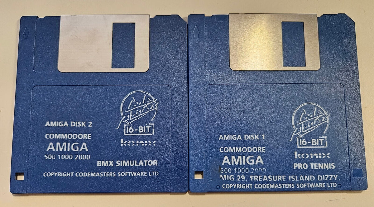Pro Tennis + BMX Simulator  - Commodore Amiga - Nur Diskette
