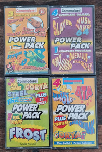 The CF Powerpack  - 19 stück - Commodore 64 / C64 / 128 / Tape