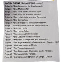 Larry Brennt  - Hörspiele - CD - 19 Stück - R&B Company