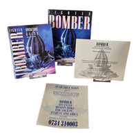 Fighter Bomber - Atari ST - LEERKARTON  mit Anleitung !