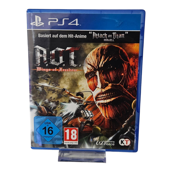 A.O.T - Attack on Titan - Wings of Freedom - Play Station 4 / PS4