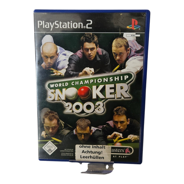 World Championship Snooker 2003 - Playstation 2 / PS2