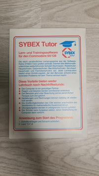 Sybex Tutor Lern und Trainingssoftware für den Commodore 64 / 128