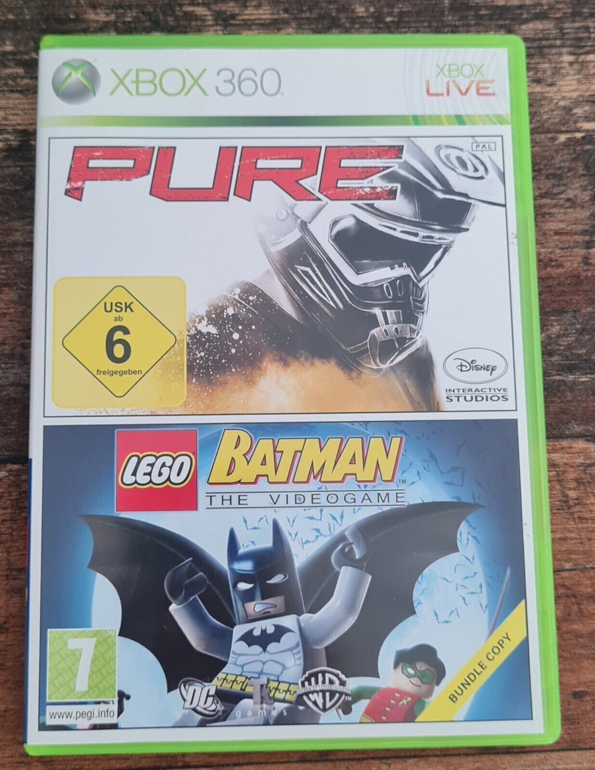 Pure + Lego Batman The Video Game -  XBOX 360