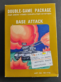 Double Game Package - Base Attack + World End - Atari 2600