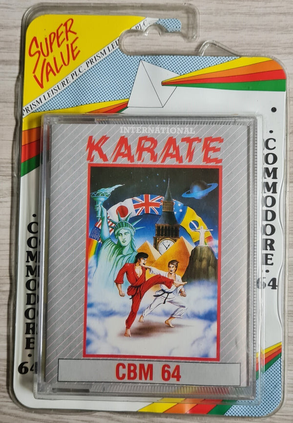 IK - International Karate - Commodore 64/128 Tape - NEU -