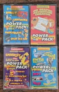The CF Powerpack  - 19 stück - Commodore 64 / C64 / 128 / Tape