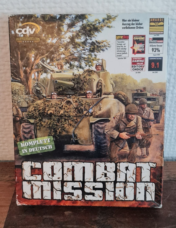 Combat Mission  - PC - Win 95 / 98 -  Big Box
