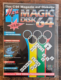 Magic Disk 64 - #7/88 - Mit Diskette - Commodore 64