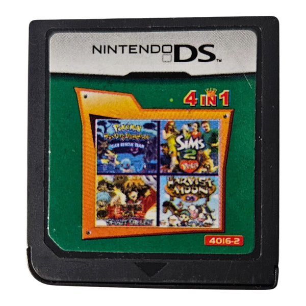 4 in 1 - Pokemon - Sims 2 - Yu-Gi-OH!GT - Harvest Moon - Nintendo DS