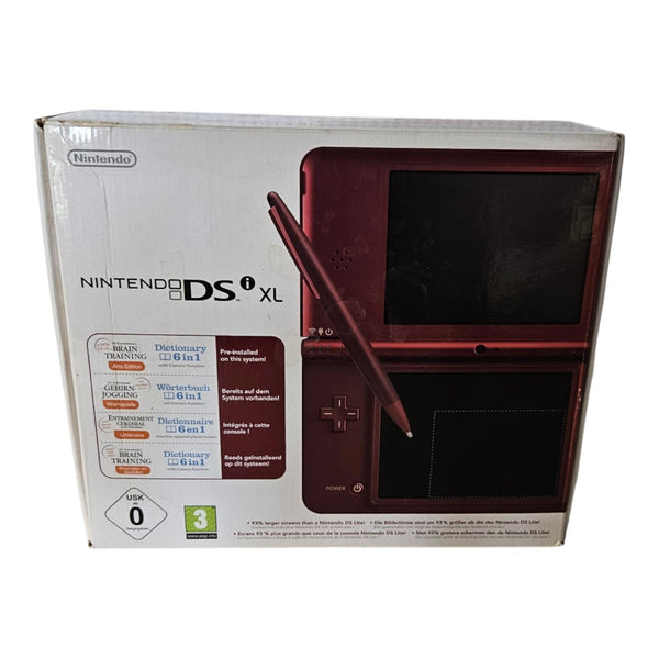 Nintendo DSi XL - Wine Red / Bordeauxrot - OVP