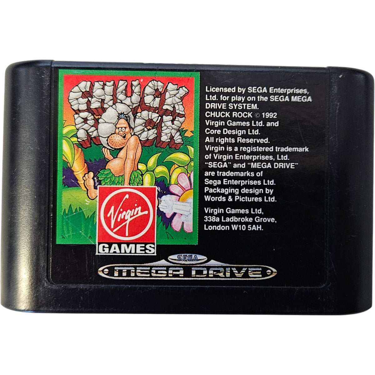 Chuck Rock  - Sega Mega Drive - Modul