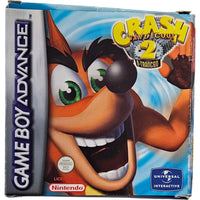 Crash Bandicoot 2 - N Tranced -  Gameboy Advance- GBA - OVP