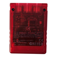Playstation 2 Memorycard - Rot / Transparent - Sony - PS2 - 8MB