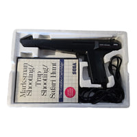 The Sega Light Phaser - Gun + Spiel  - Sega Master System - OVP