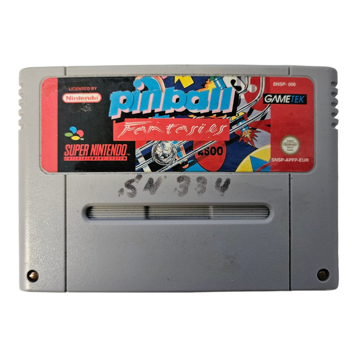 Pinball Fantasies - Super Nintendo - SNES - Nur Modul