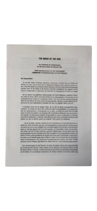 The Mask of The Sun  -  für Atari 400, 800, XL, XE