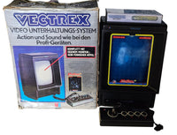 Vectrex Konsole mit Controller und Spiel