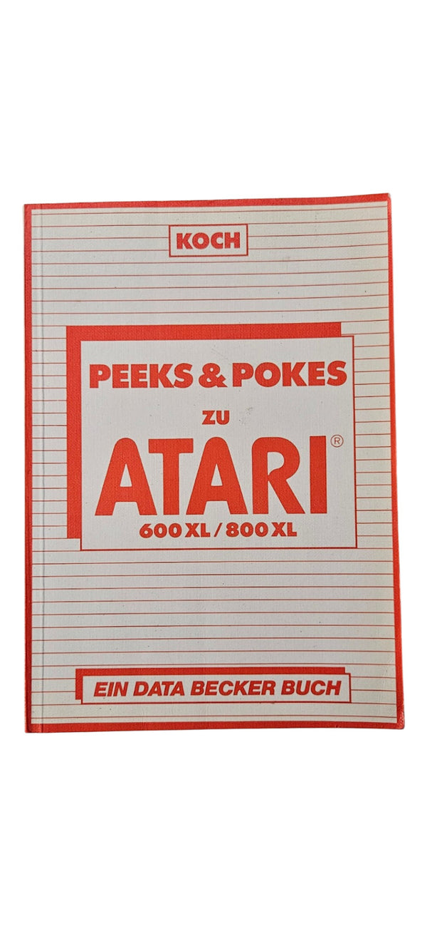 Großes Atari Buch Paket - Peeks & Pokes Etc. / Intern - Atari 600 / 800 XL