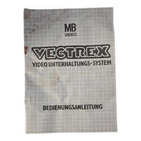 Vectrex Konsole mit Controller und Spiel