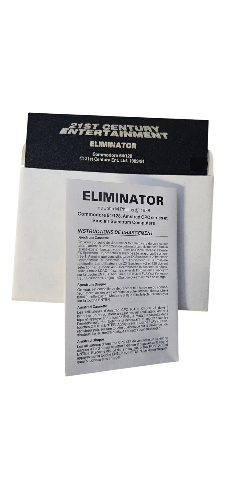 Eliminator - Commodore 64/128 / C64 - C128