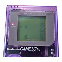 Game Boy Konsole - Gelb - Transparent Lila - Nintendo GB Handheld