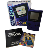 Game Boy Color Konsole - Lila / OVP - Nintendo GBC Handheld