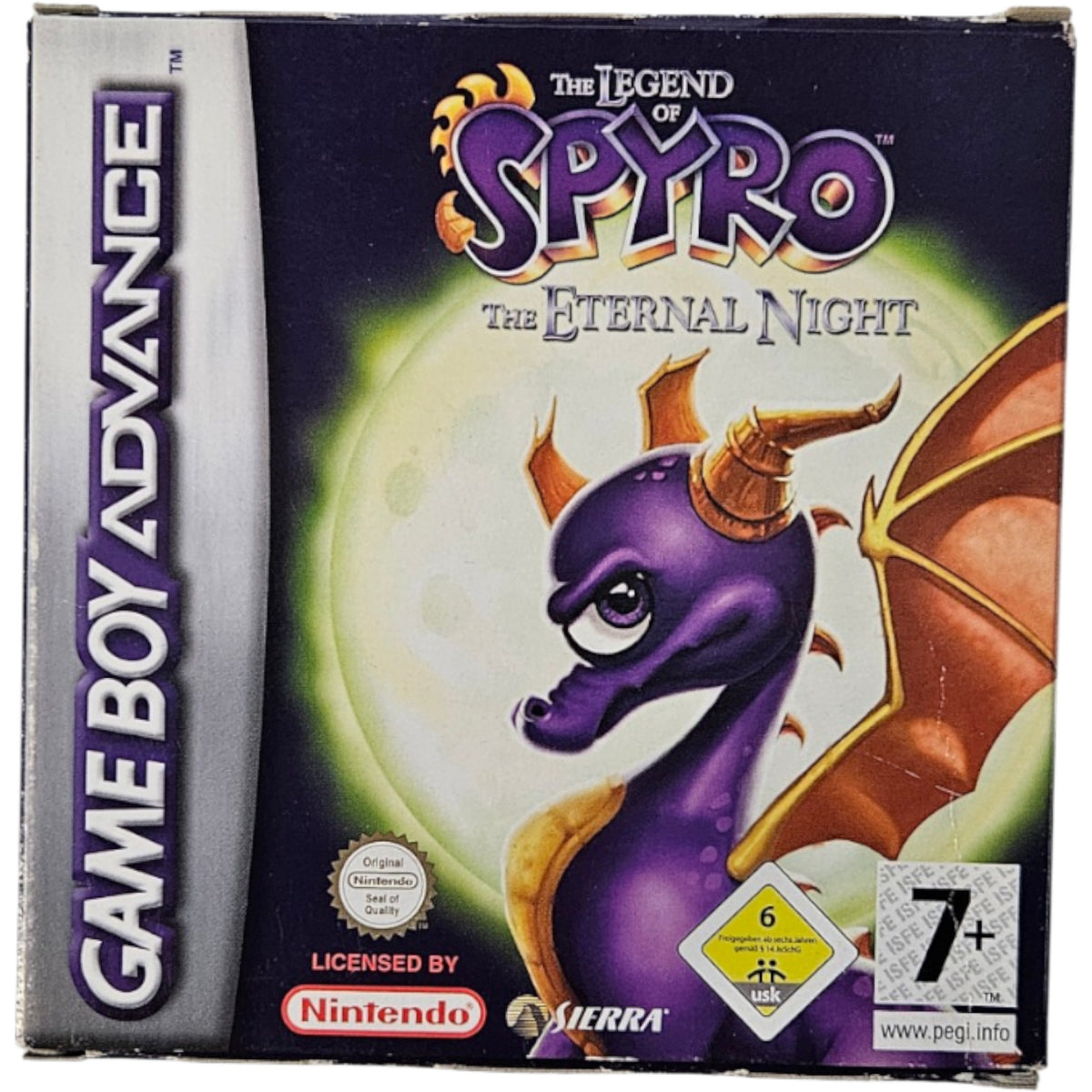The Legend of Spyro The Eternal Night- Gameboy Advance- GBA