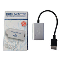 Sega Dreamcast Konsole + HDMI Adapter