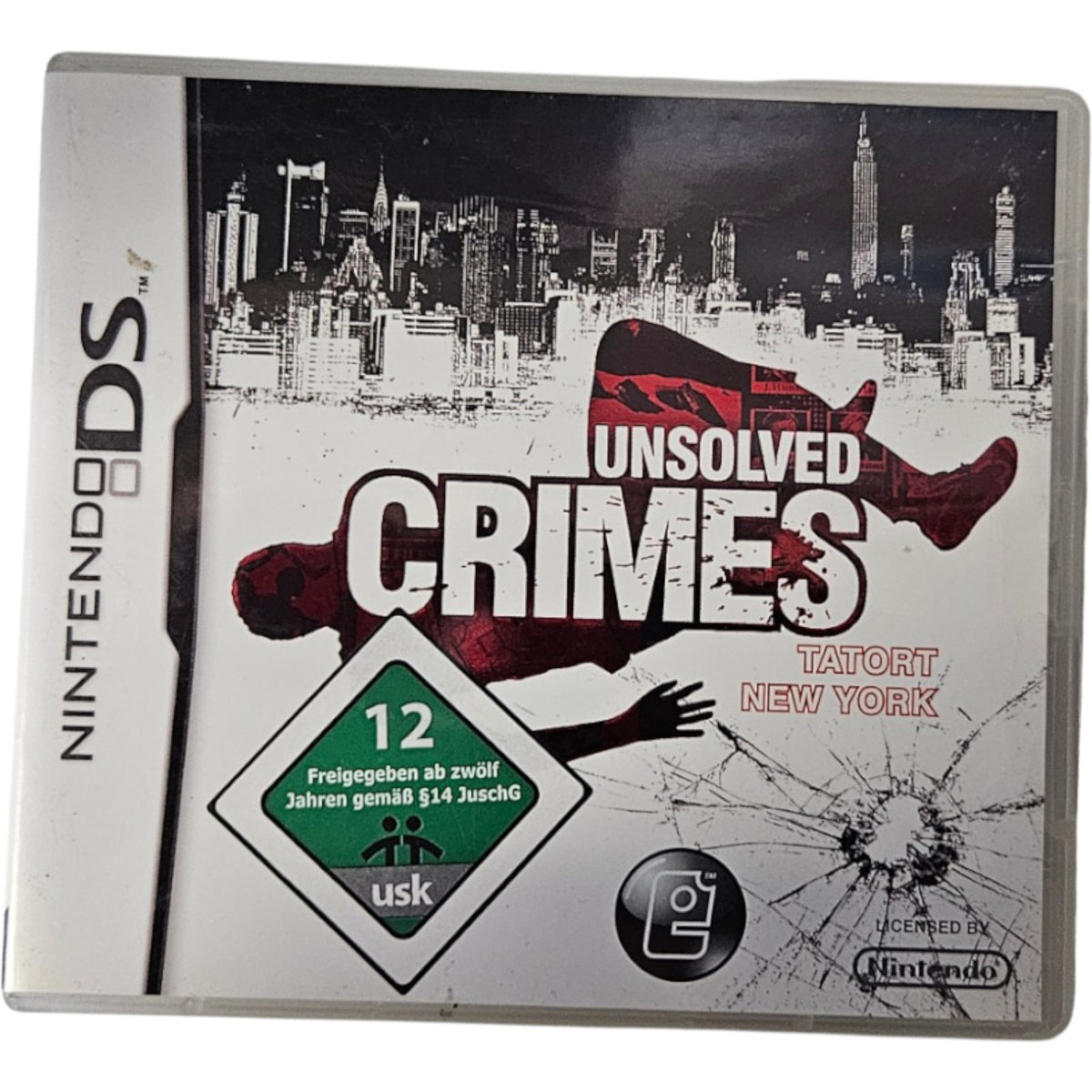 Unsolved Crimes  - Nintendo DS