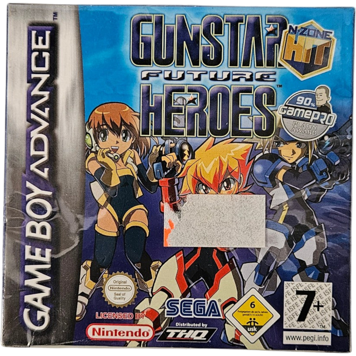 Gunstar Future Heroes -  Gameboy Advance- GBA - OVP - NEU