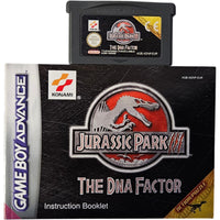 Jurassic Park III - The DNA Factor -  Gameboy Advance- GBA - OVP