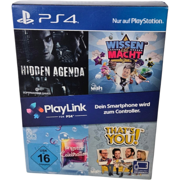 Playlink - 4 Spiele in einer Box - Playstation 4 / PS4