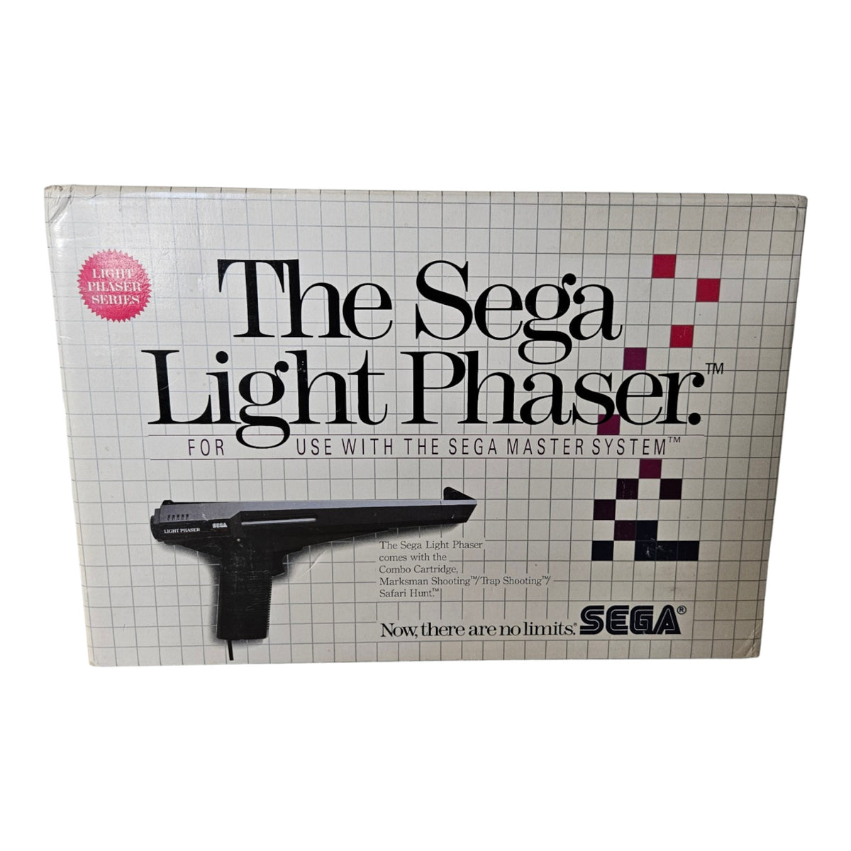 The Sega Light Phaser - Gun + Spiel  - Sega Master System - OVP