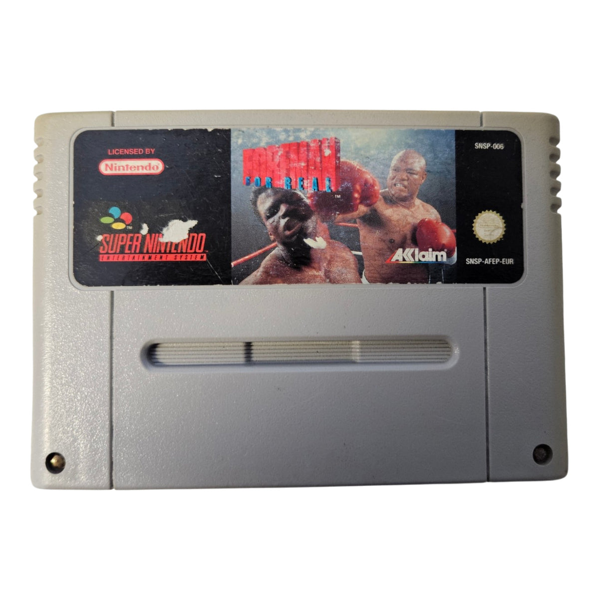 Foreman for Real  - Super Nintendo - SNES - Nur Modul