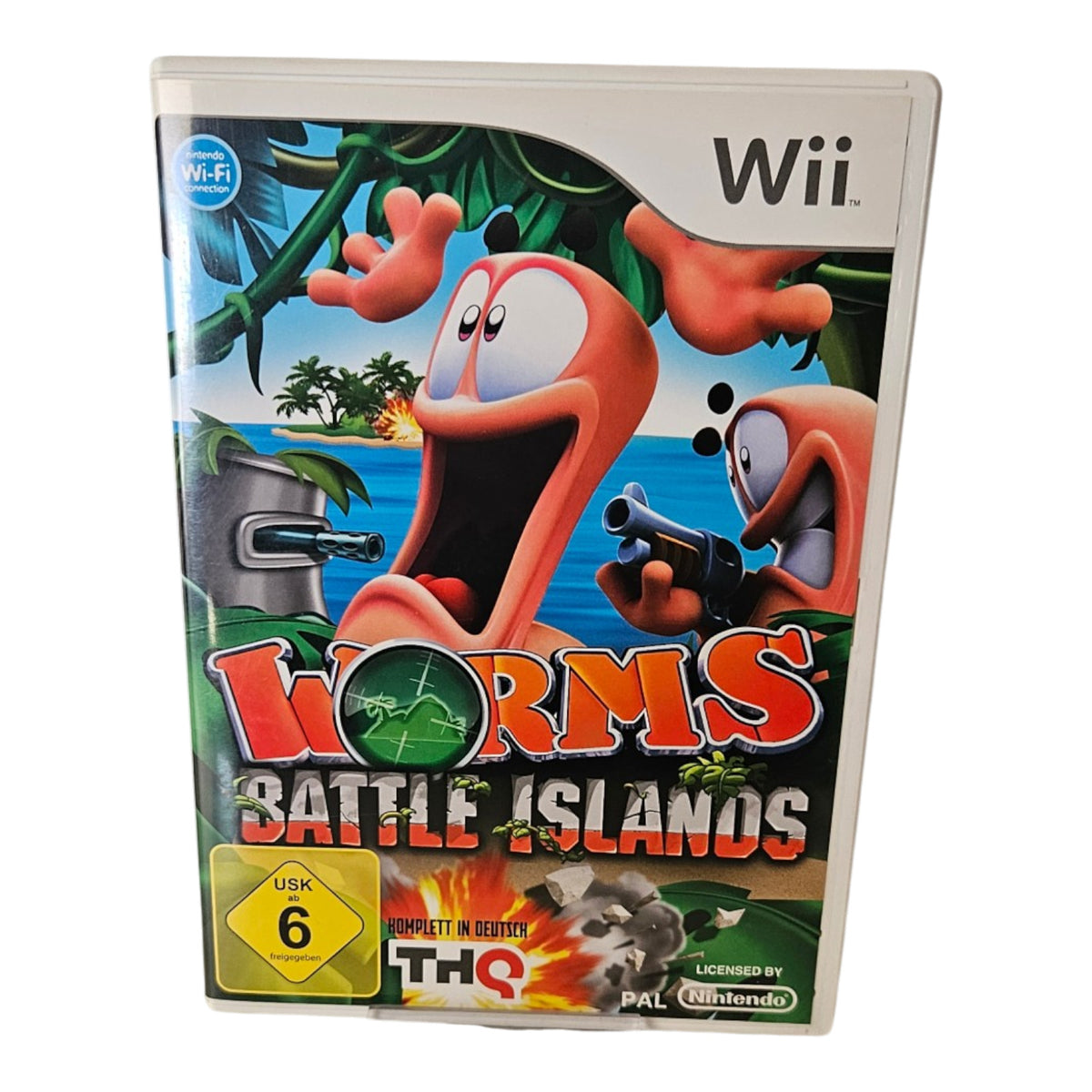 Worms Battle Islands - Nintendo WII