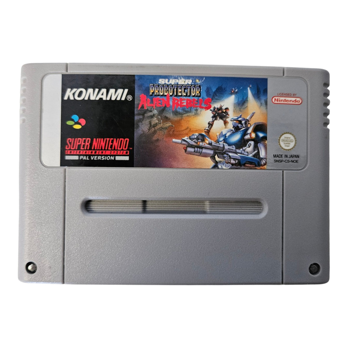 Super Probotector Alien Rebels - Super Nintendo - SNES - Nur Modul