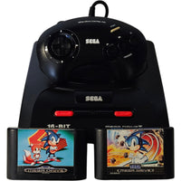 Sega Mega Drive II Konsole mit Controller + 2 Spiele